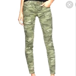 Gap Always Skinny Washed Camo Jeans